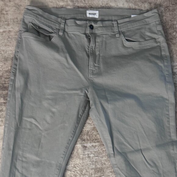 Hudson Jeans Brand Ace Style Skinny Jeans in Stretch Denim, Tan, 38x32 - Picture 1 of 5